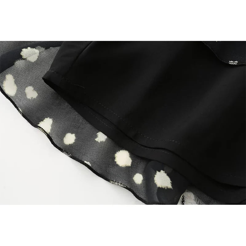 CYNTI POLKA DOT MINI DRESS