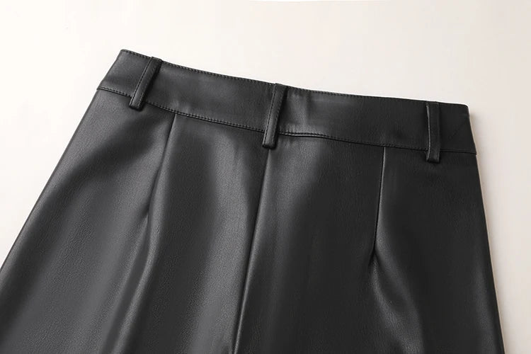 LESLI PU LEATHER PANTS
