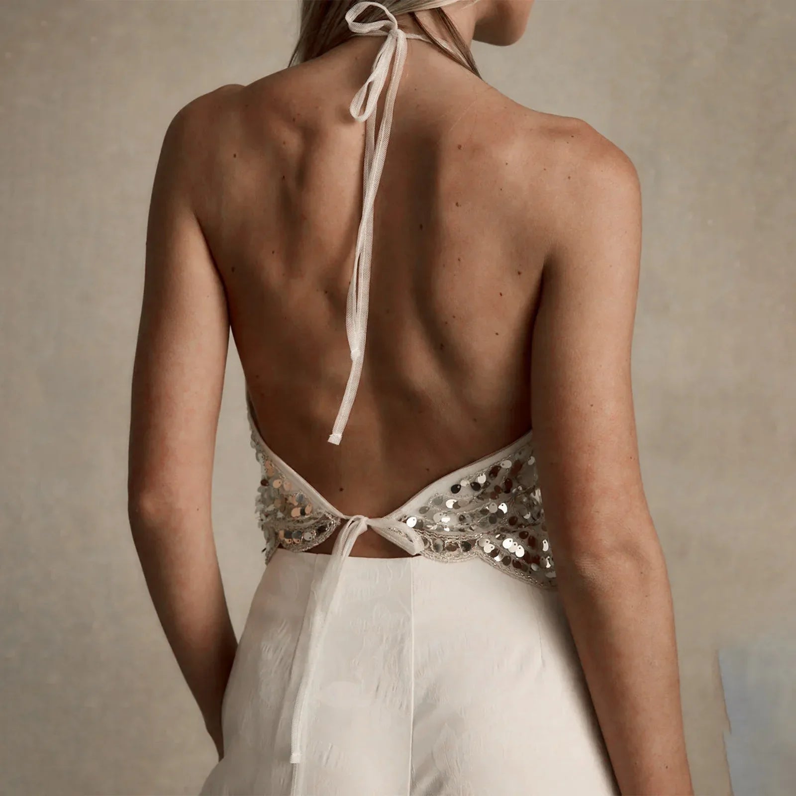 RIVIERA SEQUIN TOP