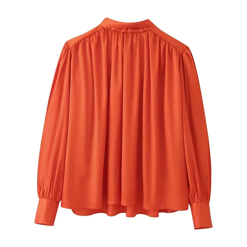 ERNIKA SATIN BLOUSE