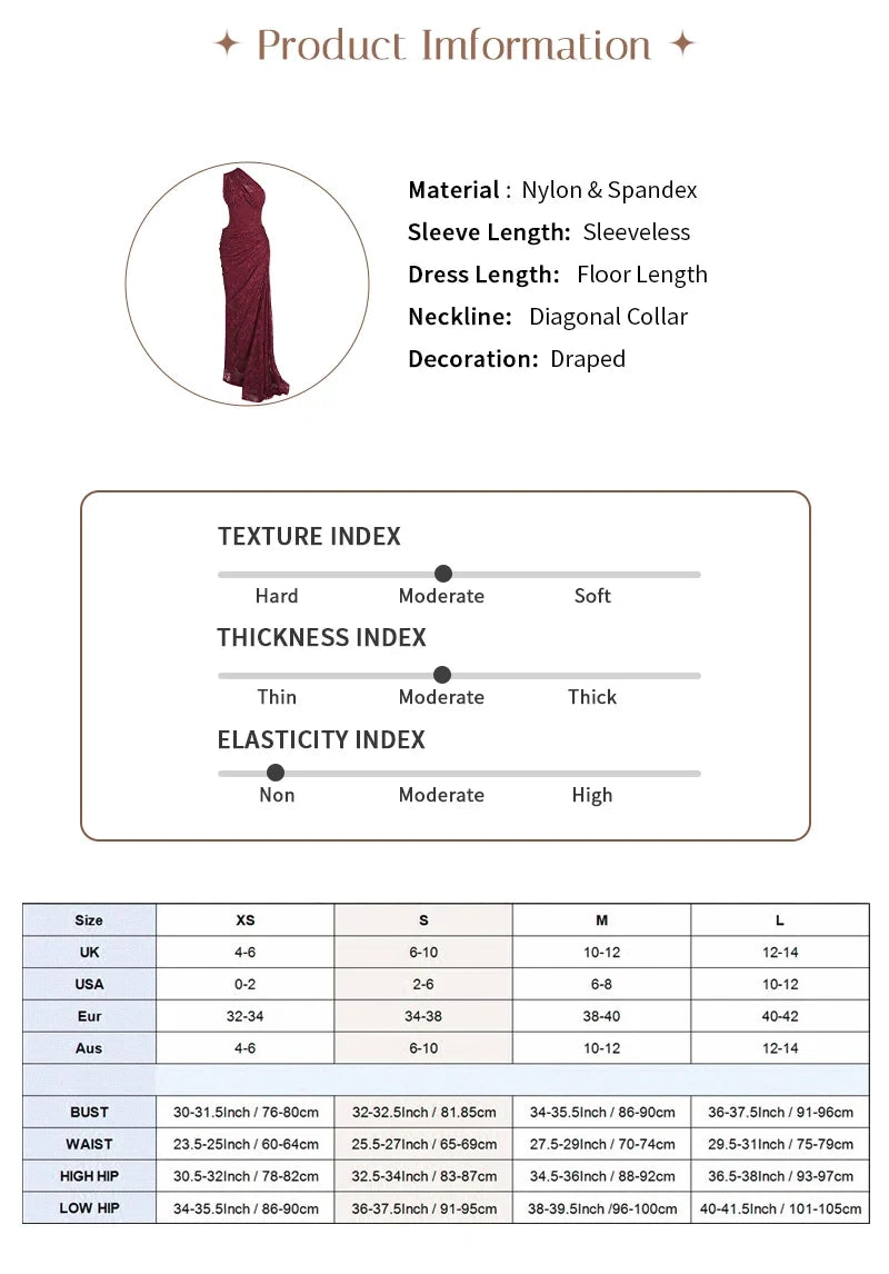 VC 2026 Yellow One Shoulder Corset Lace Maxi Dress For Women Side Ruched High Slit Wedding Guest Bridesmaid Formal Dress