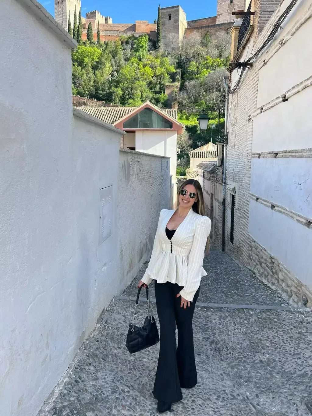 LENNI STRIPED BLAZER