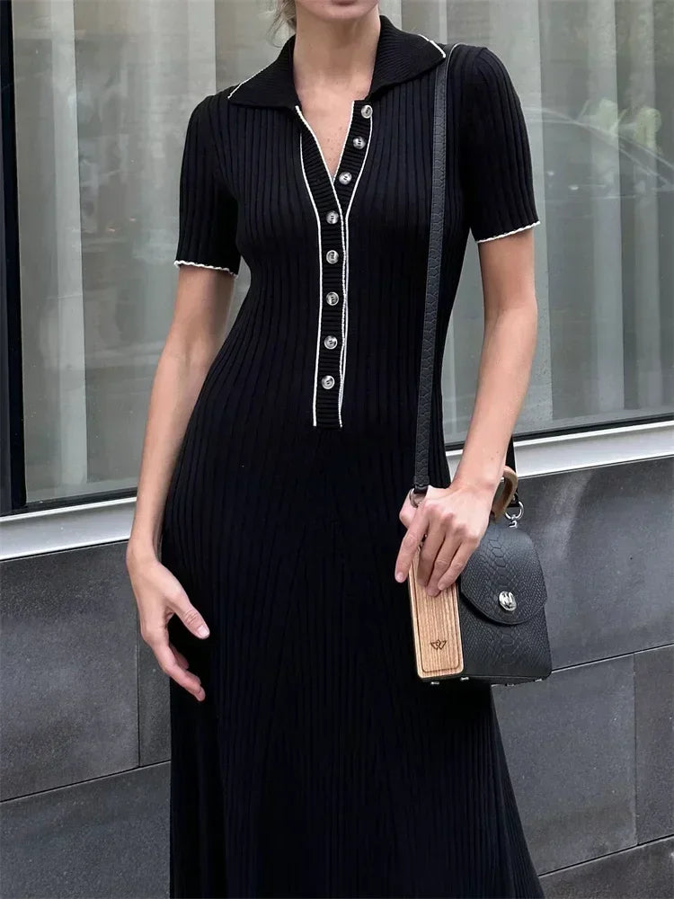PENELOPE KNITTED MAXI DRESS