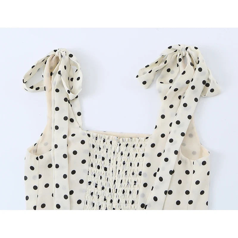 MAIDA POLKA DOT DRESS