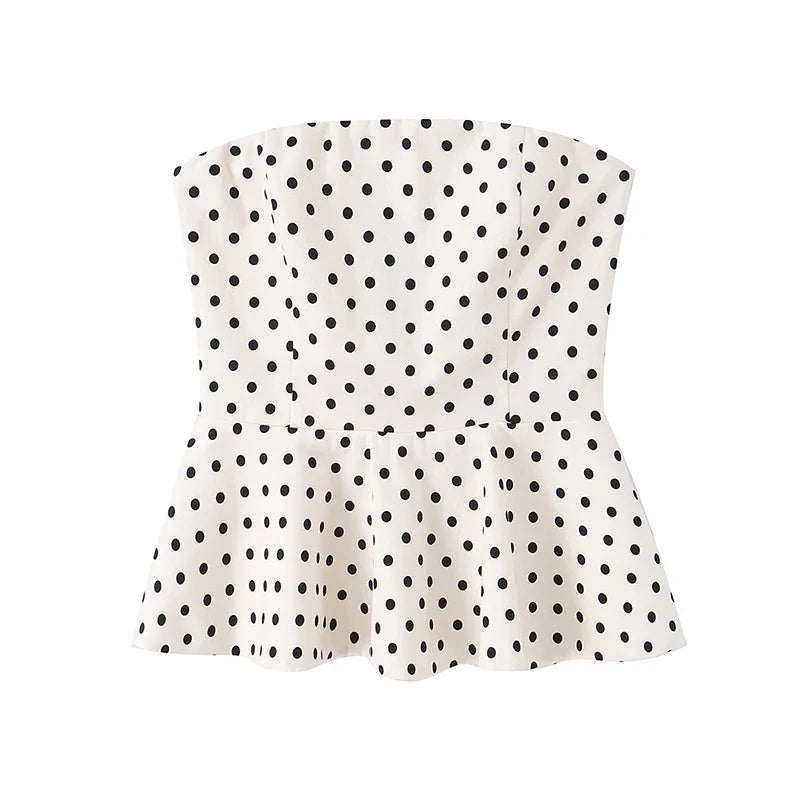 VALEA POLKA DOT TOP