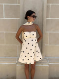 MARENA POLKA DOT MINI DRESS