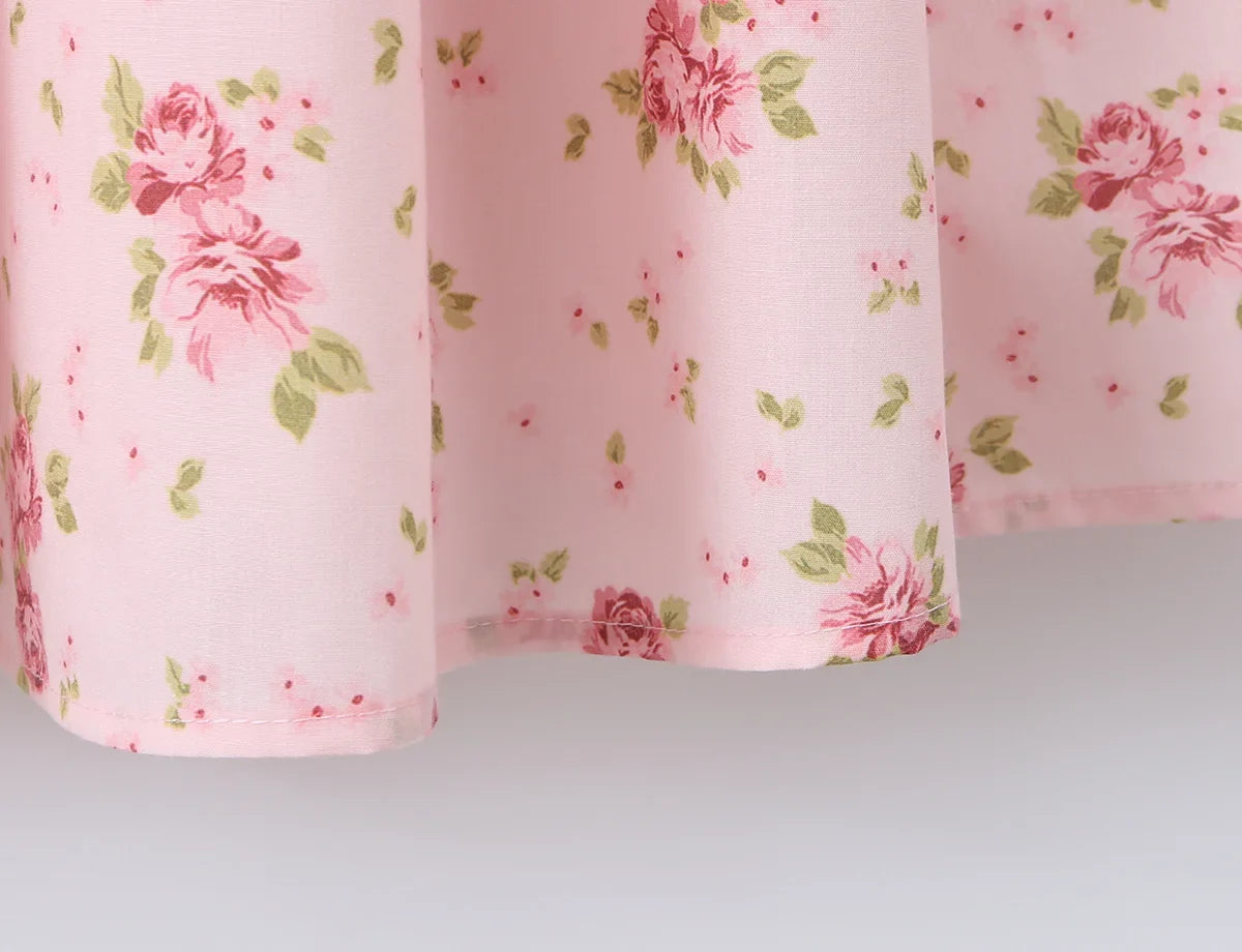 DAPHNE FLORAL MIDI DRESS