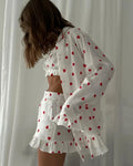 BRIGITTE THREE PIECE PAJAMAS