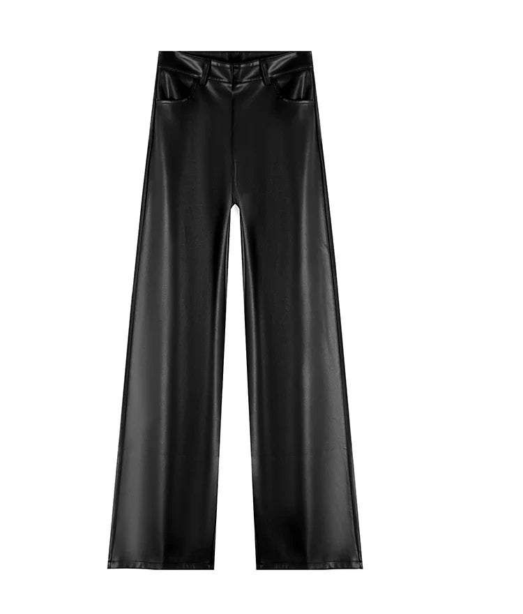 LESLI PU LEATHER PANTS