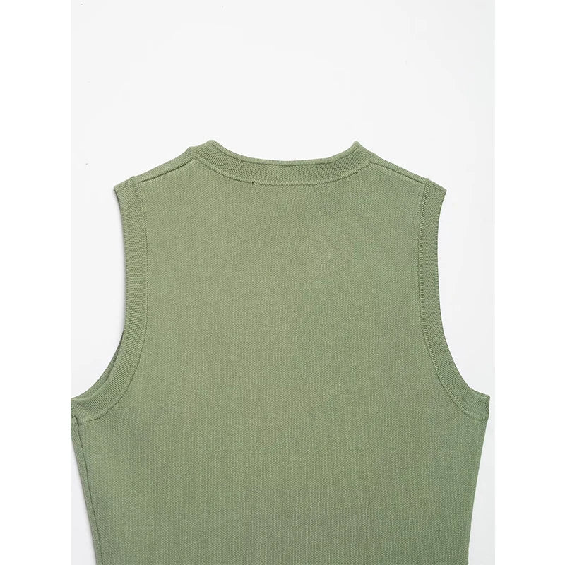 IRENA MILITARY VEST BLOUSE