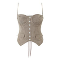 MELANIE PLAID CORSET