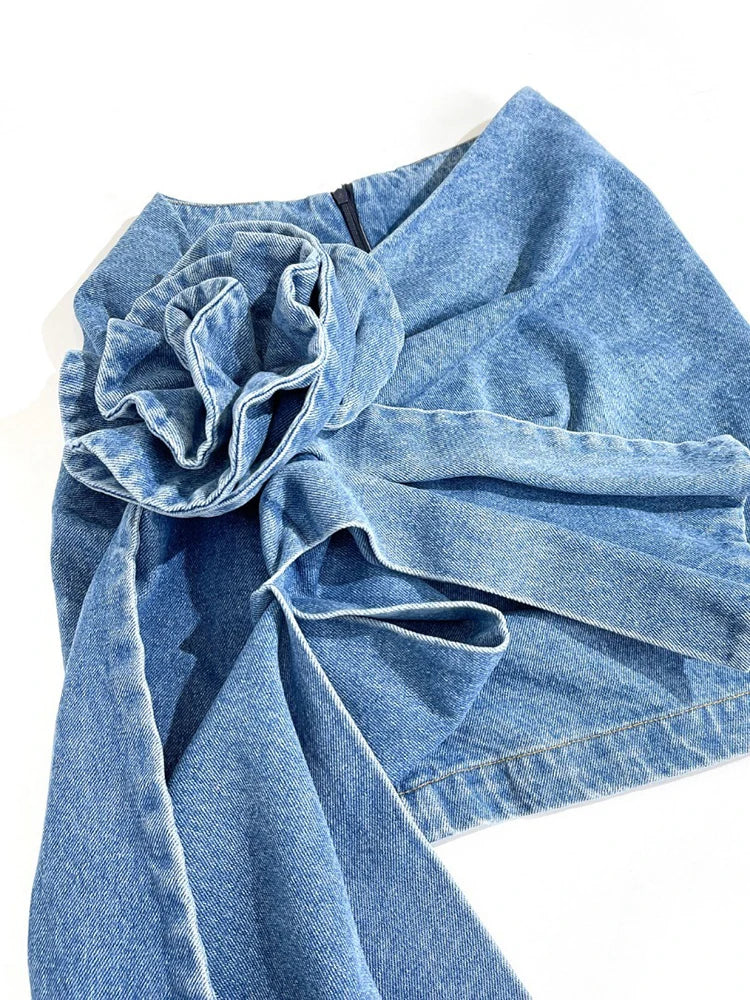 DELILAH DENIM SKIRT