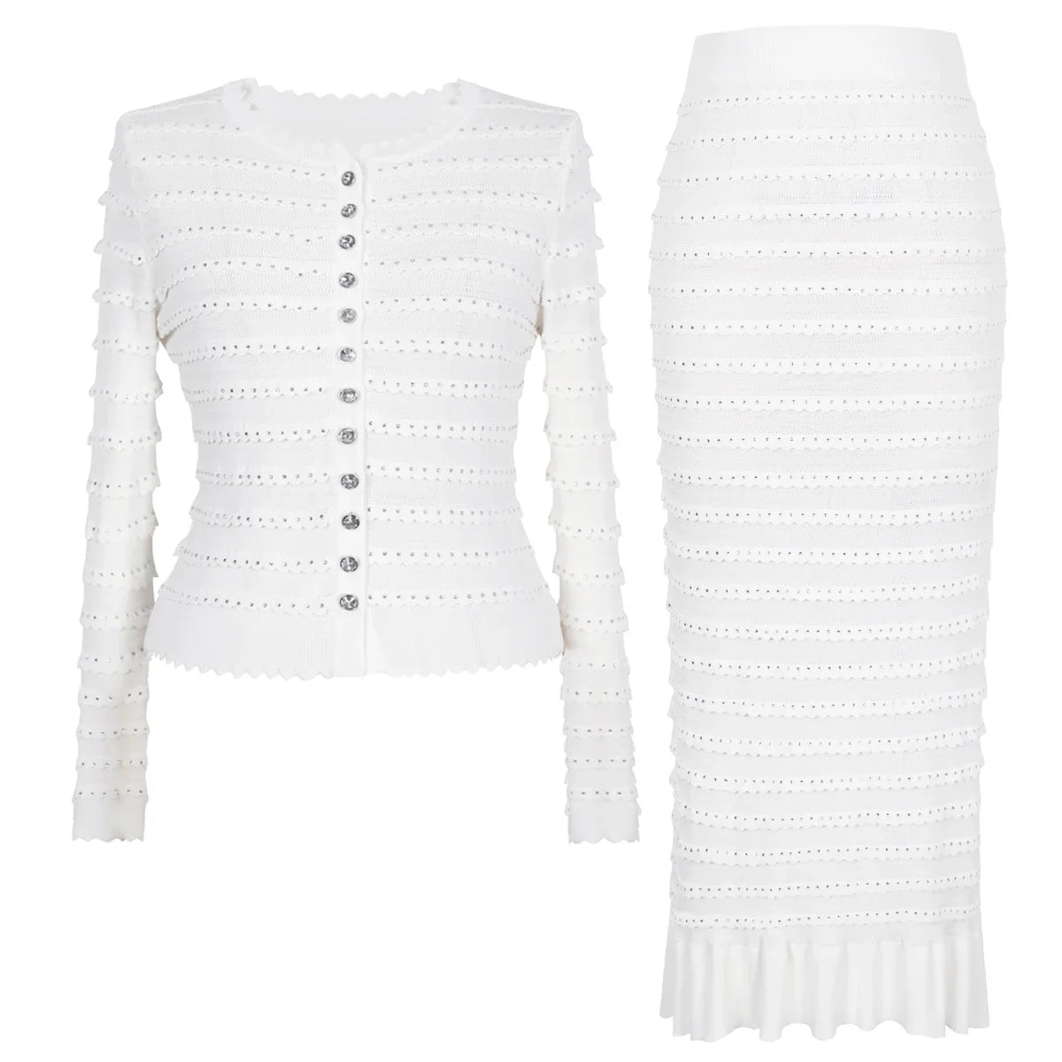 ELIZABETA KNIT CO ORD SET