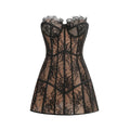 EMBER LACE CORSET MINI DRESS
