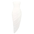 EMILIA DRAPED DRESS