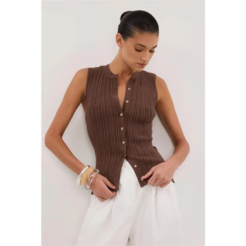 MARIENE KNIT BLOUSE