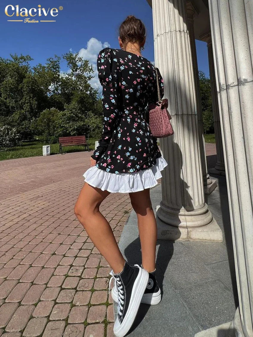 PRINT MINI DRESS