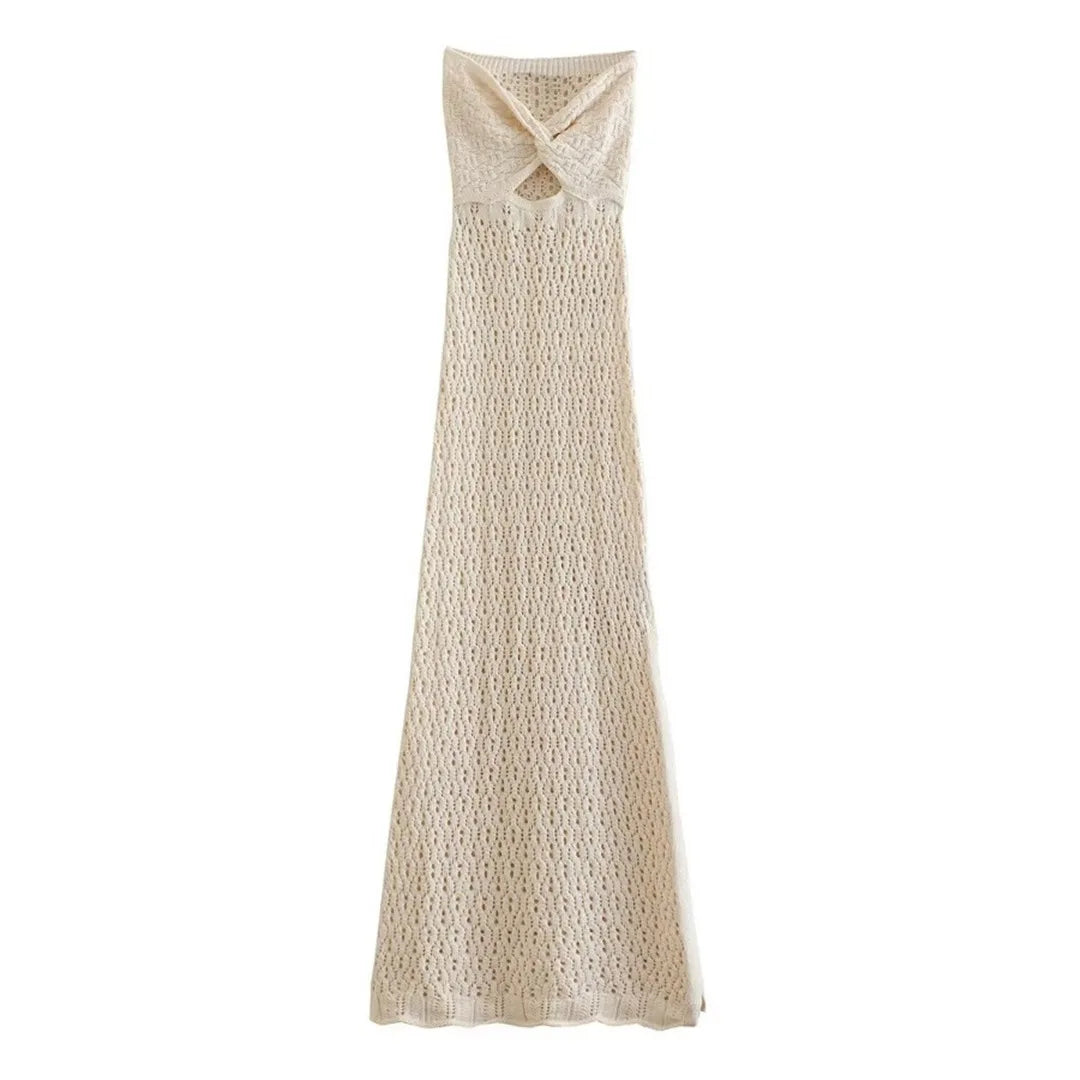 KORINA KNITTED MAXI DRESS