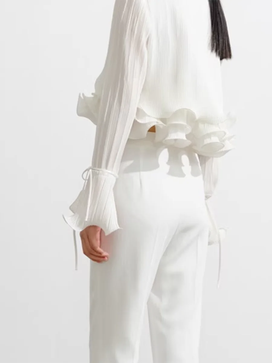 KATARIN RUFFLE BLOUSE