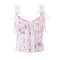 TIA FLORAL CORSET TOP