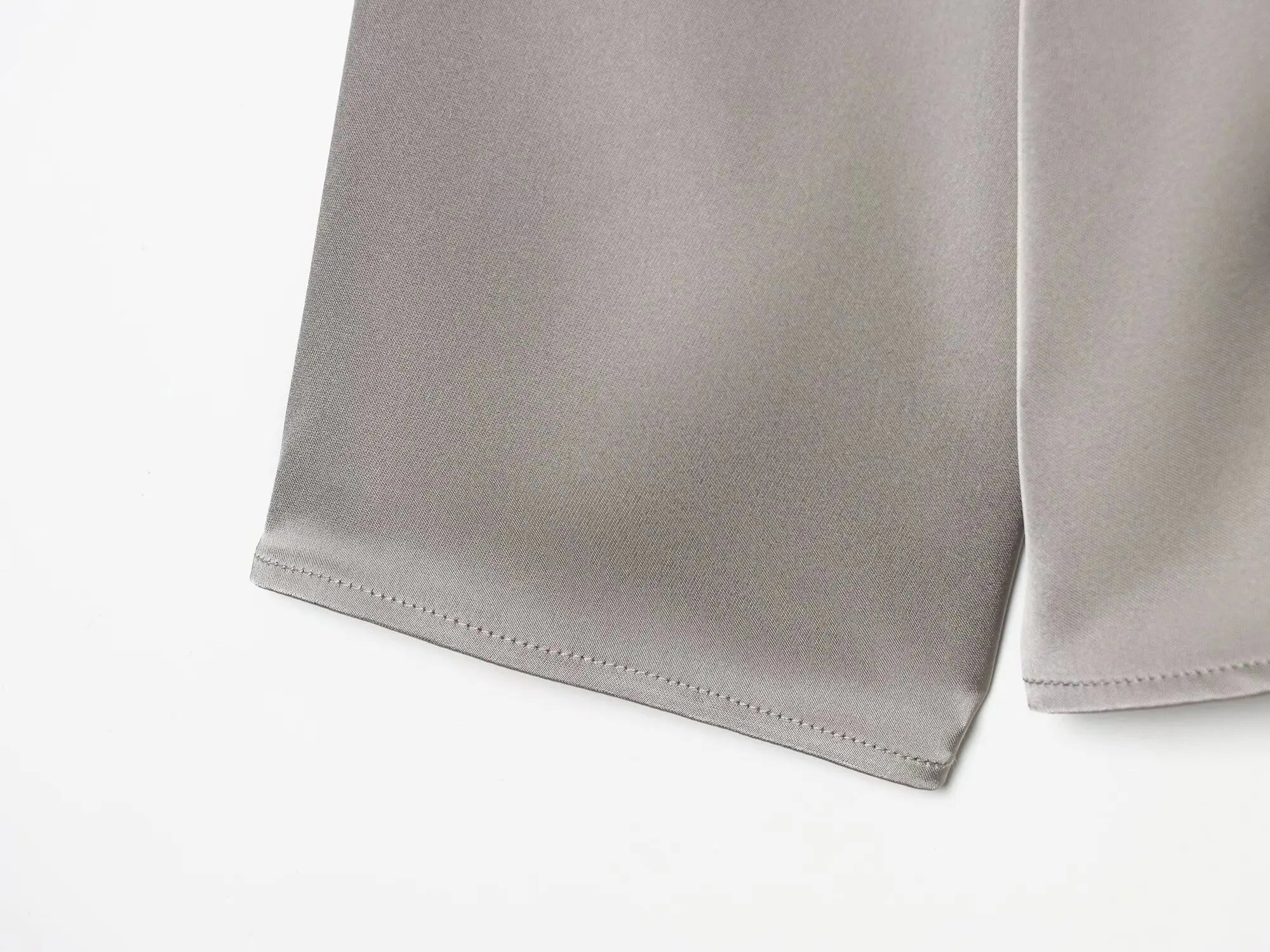 YENKYE New 2026 Women Shawl Design Satin Blouse Long Sleeve Spring High Street Elegant Tops