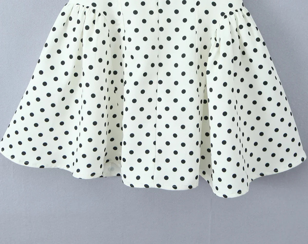 ROSALINA POLKA DOT DRESS