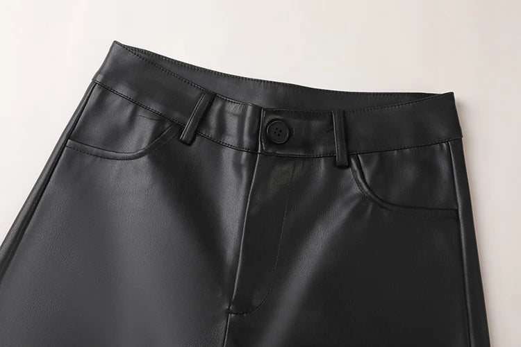 LESLI PU LEATHER PANTS