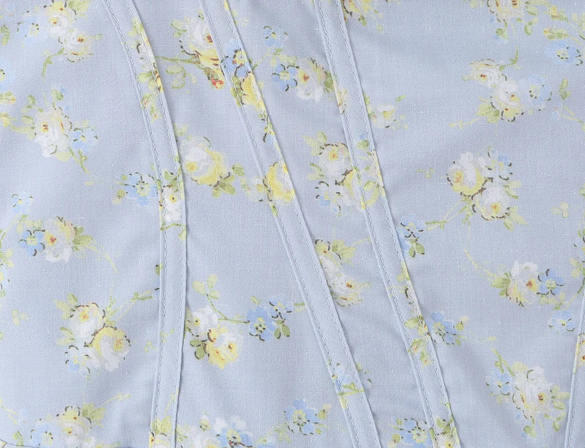 TEILOR FLORAL MIDI DRESS