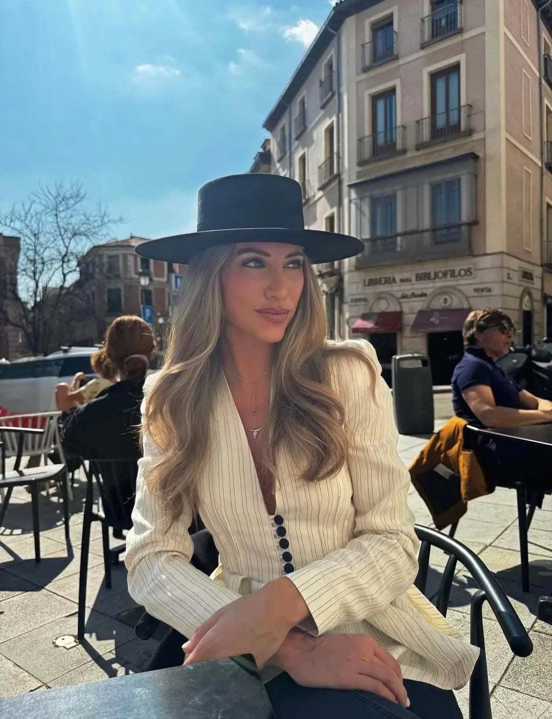 LENNI STRIPED BLAZER