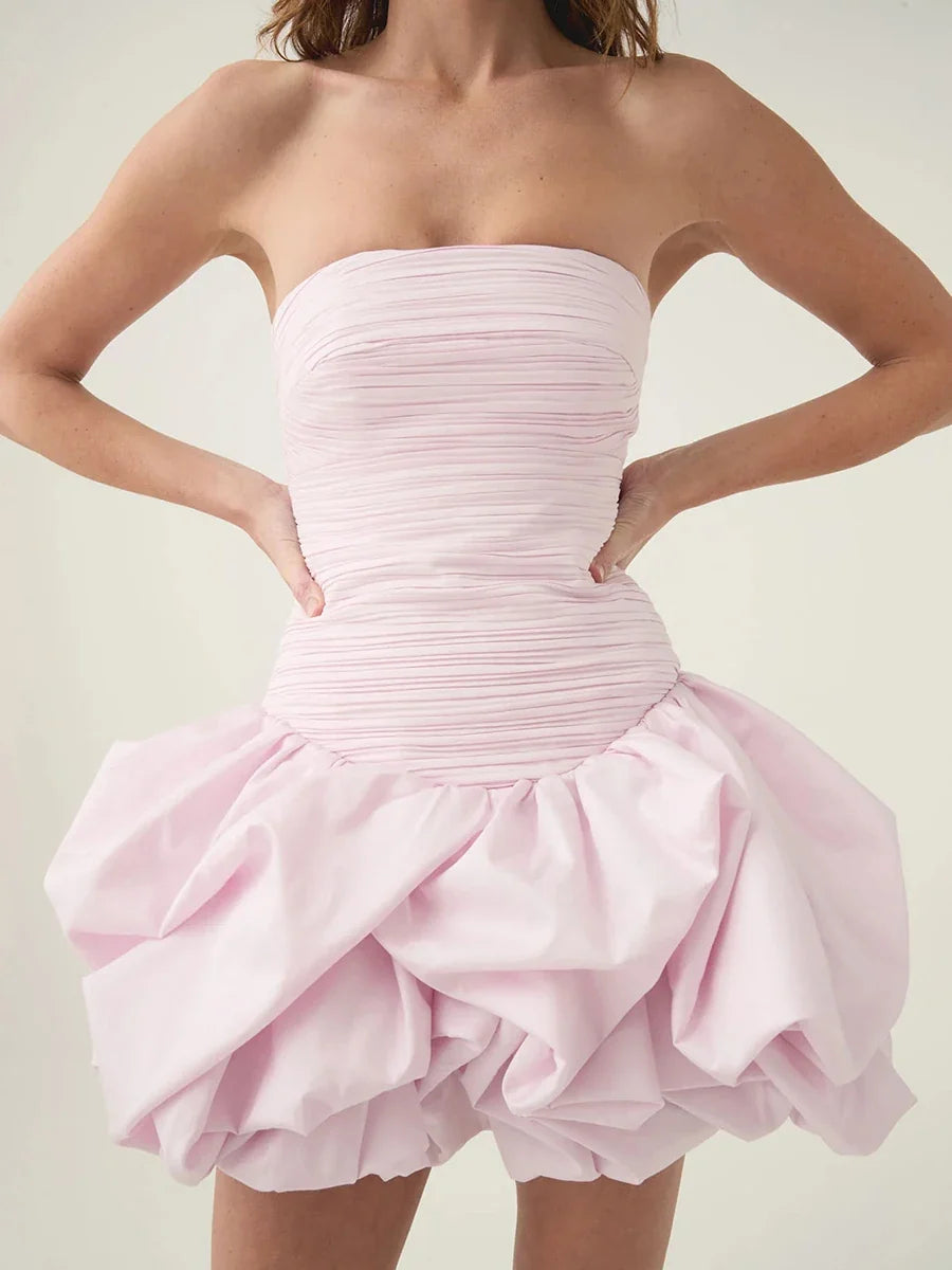 LANAI RUFFLE MINI DRESS