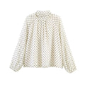 AMAR POLKA DOT BLOUSE