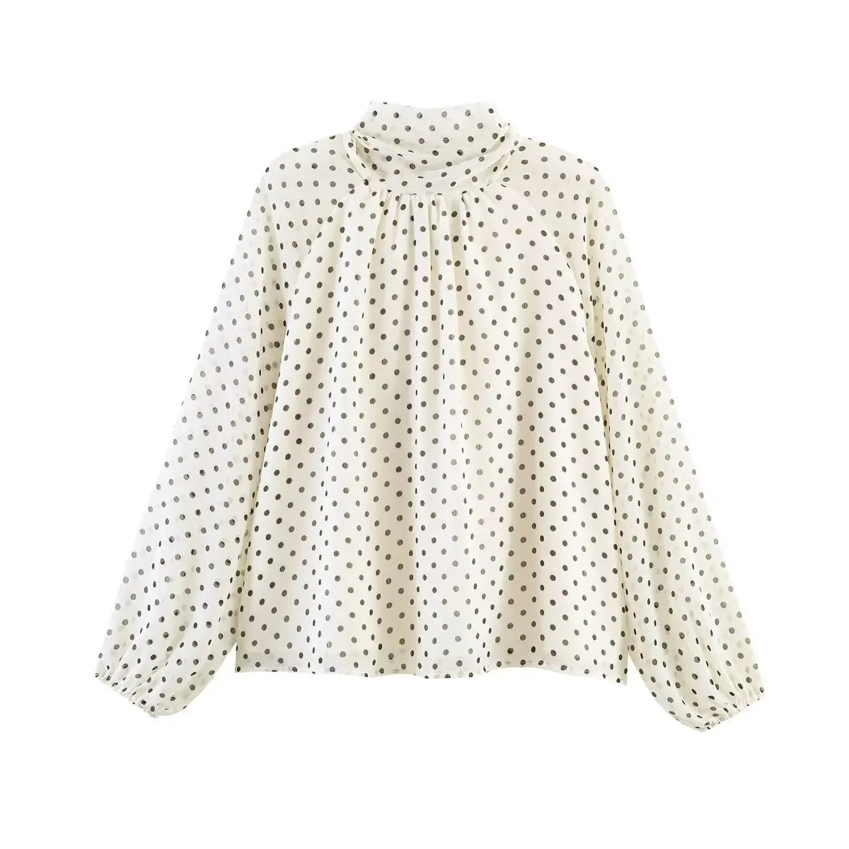 AMAR POLKA DOT BLOUSE