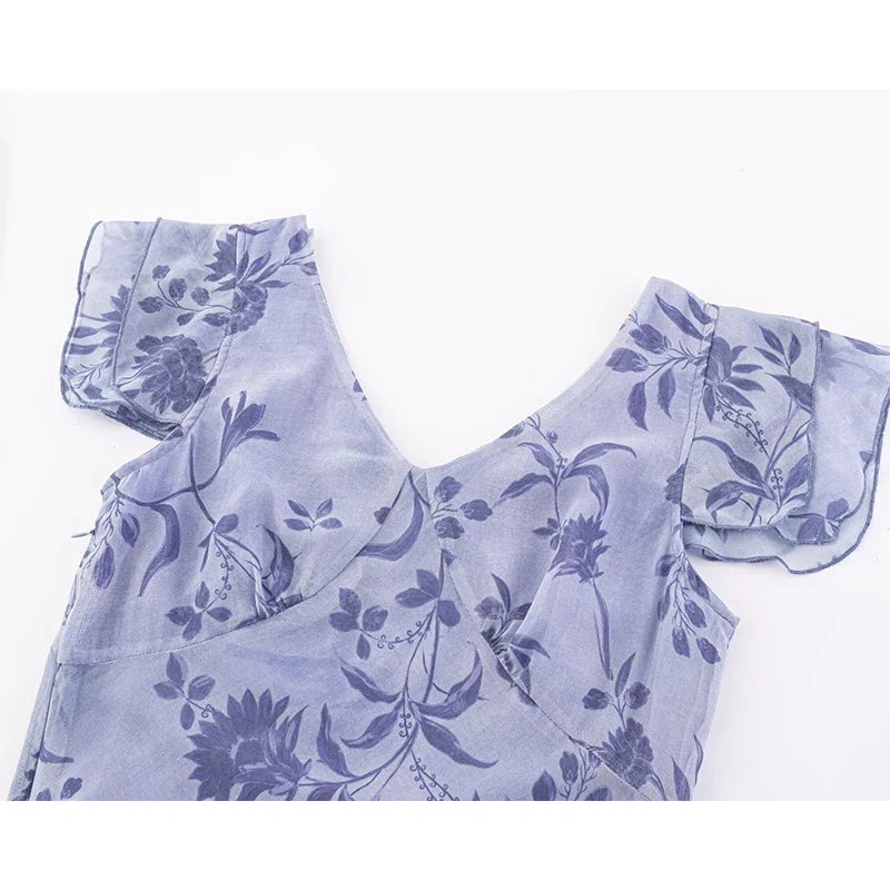 ELLIS FLORAL MIDI DRESS