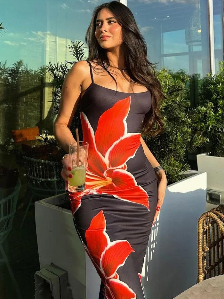KALI FLORAL DRESS