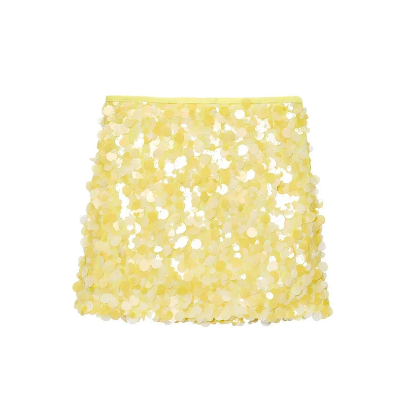 ARYA SEQUIN MINI SKIRT