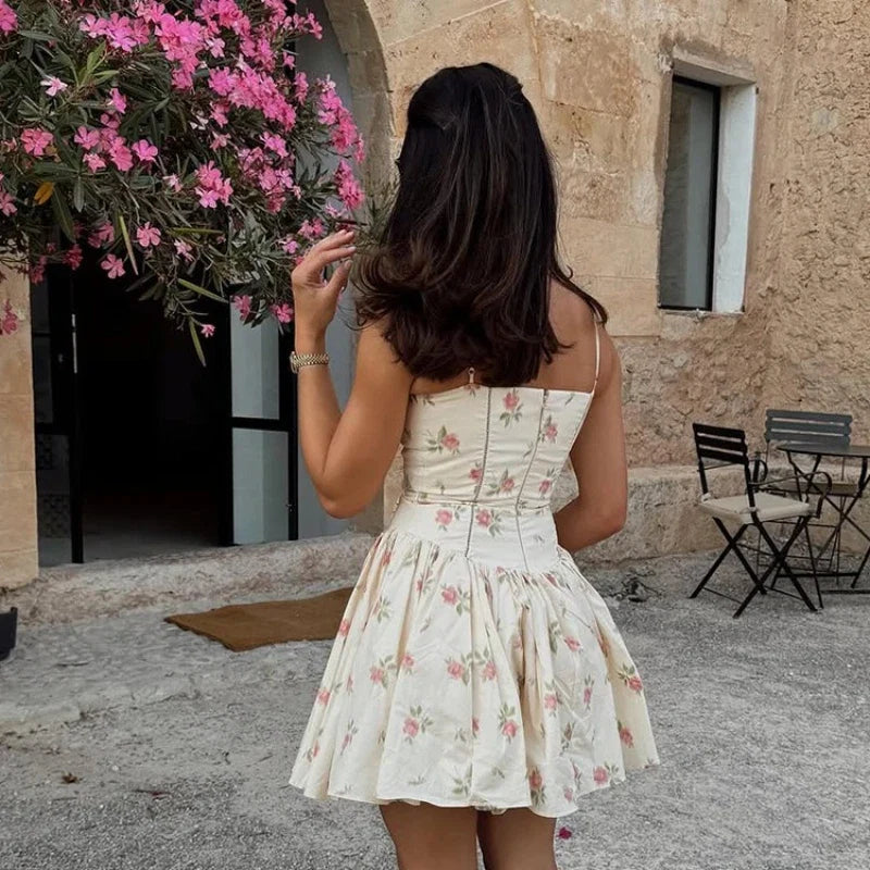 REYA FLORAL MINI DRESS