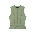 IRENA MILITARY VEST BLOUSE