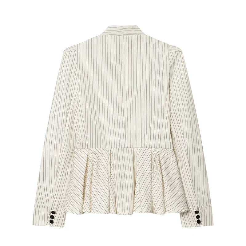 LENNI STRIPED BLAZER