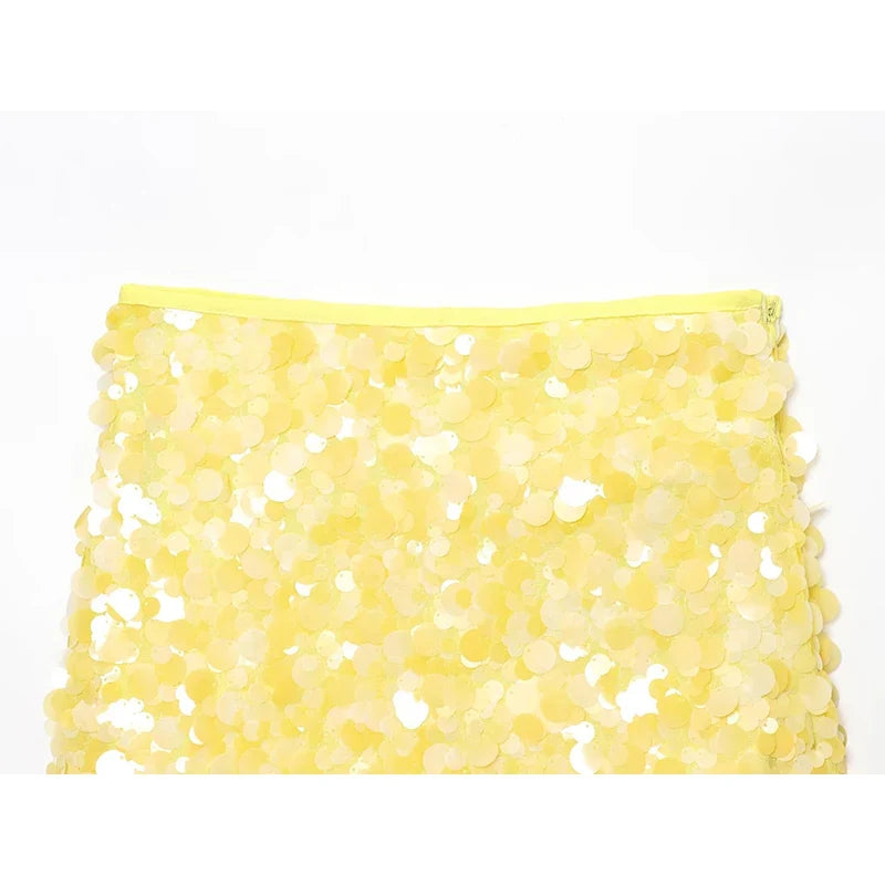 ARYA SEQUIN MINI SKIRT