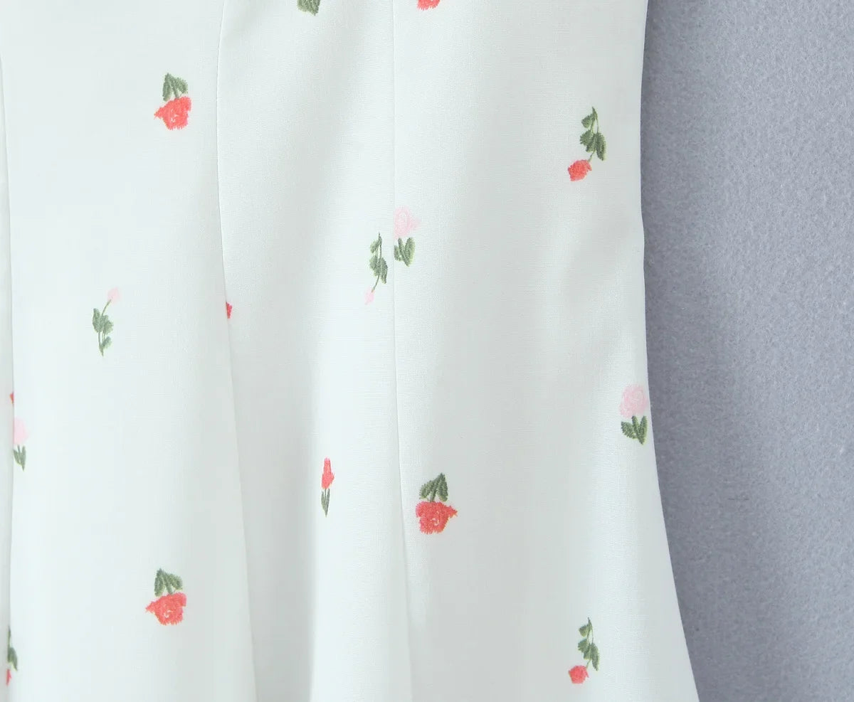 MONIKA FLORAL MIDI DRESS