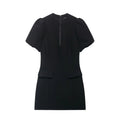 LENA PUFF SLEEVE MINI DRESS
