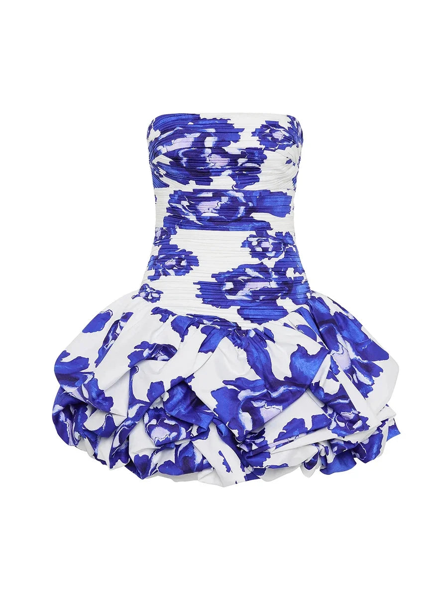 LANAI RUFFLE MINI DRESS