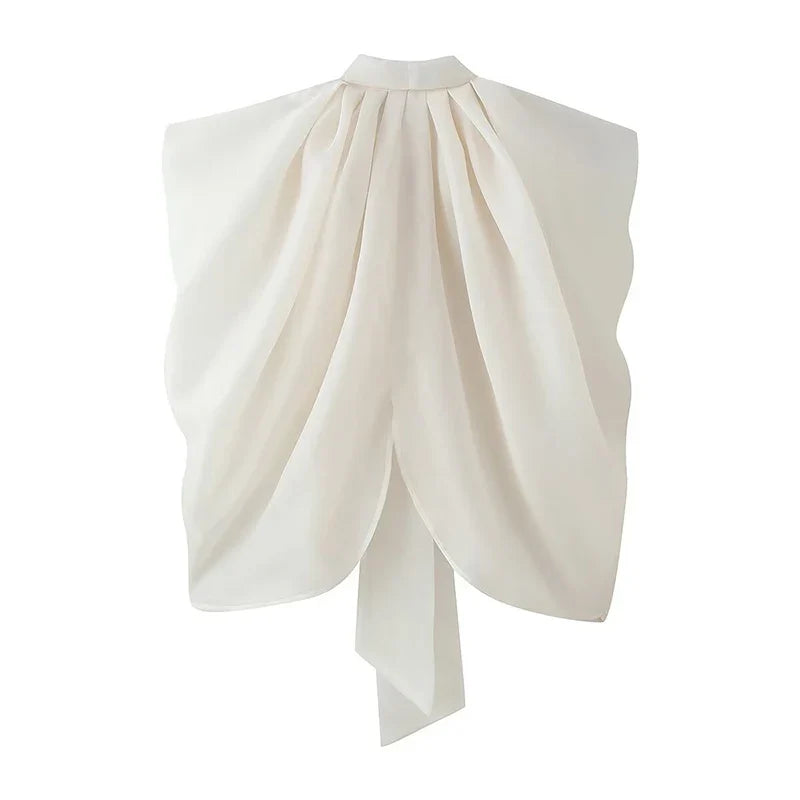 ESMA BOW TIE BLOUSE