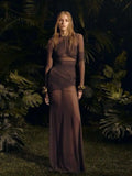 CLEMENTINE MESH MAXI DRESS