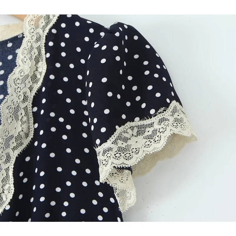 AYLIN POLKA DOT DRESS