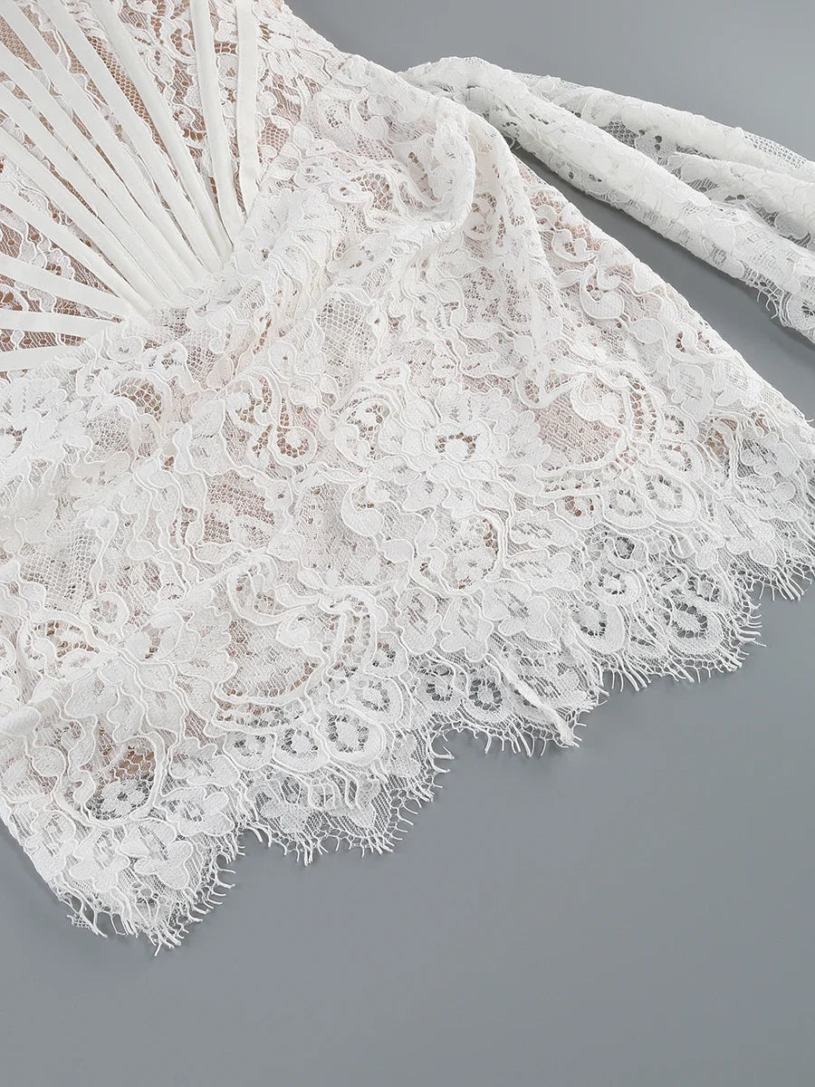 MARGI LACE MINI DRESS