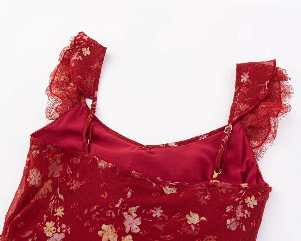 ROSANI FLORAL MIDI DRESS