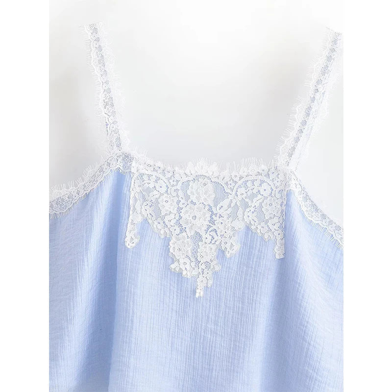 SANA CO-ORD LACE TOP