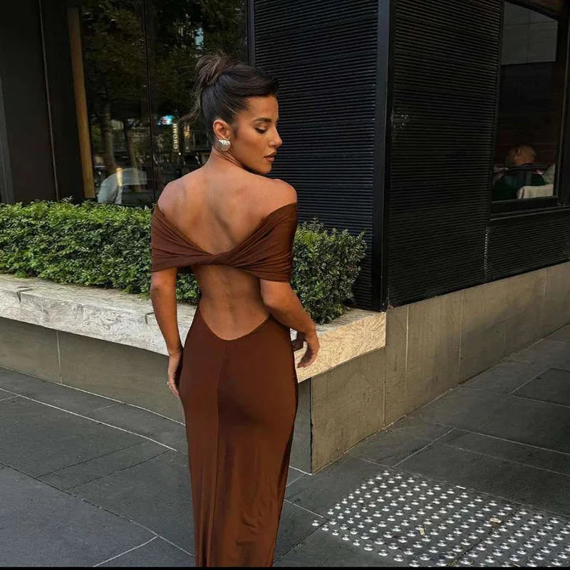 INDI BACKLESS DRESS