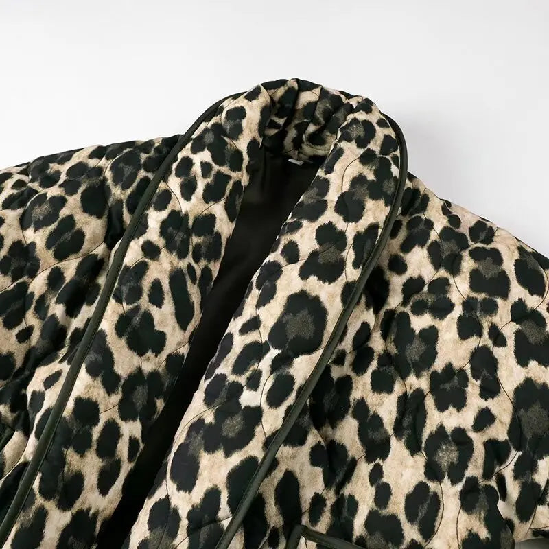 MAIDA LEOPARD JACKET